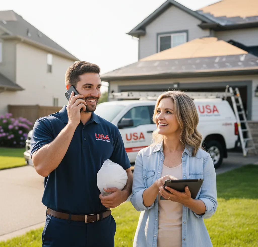 USA Roof Repair Experts customer support in Lake Grove